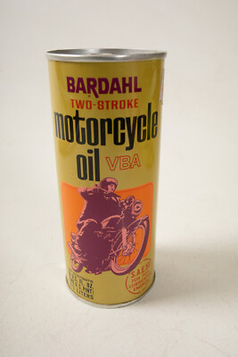 Bardahl Two Stroke Oil Can Full (C2R-2) Motorcycle VBA (JSF6) 16 Fl Oz Pint