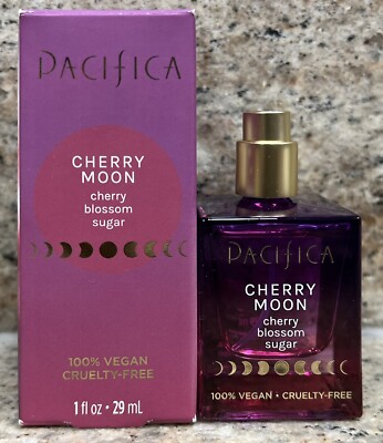 Pacifica Cherry Moon Micro-Batch Perfume Spray 1oz NIB Last One