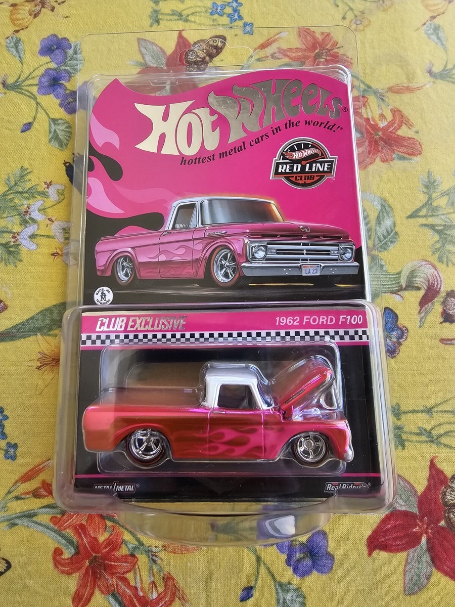 Hot Wheels 37th LA Convention RLC Exclusive Pink 1962 Ford F100