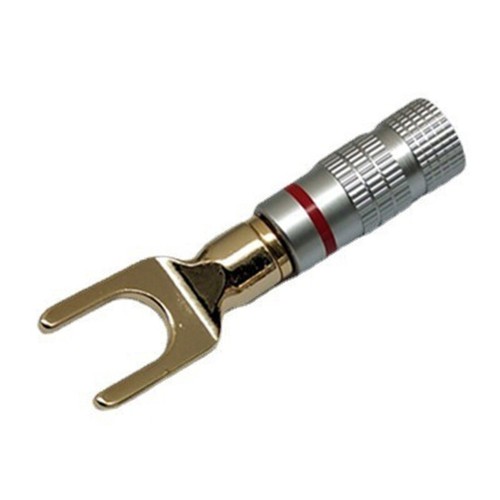 Upgrades Y Fork Connector Gold Configuration Banana Plugs for Music love - Zdjęcie 4 z 10
