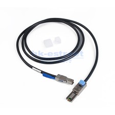 New SFF-8088 TO SFF8644 Mini-SAS HD 4X LANE SERVER 12/GBIT 2M External Cable