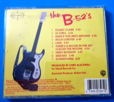 The B-52s CD 3355-2 Island Records 1979 | eBay