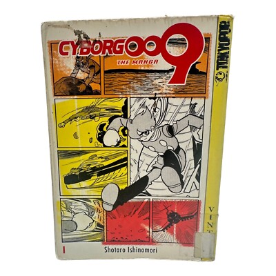 Cyborg 009 Vol 1 Manga English Version Tokyo Pop Shotaro Ishinomori