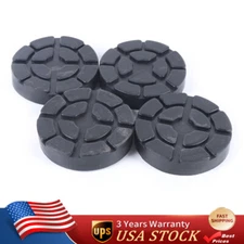 Universal 4PCS Heavy Duty Rubber Car Post Lift Arm Pad Jack Disc 120mm Auto Shop