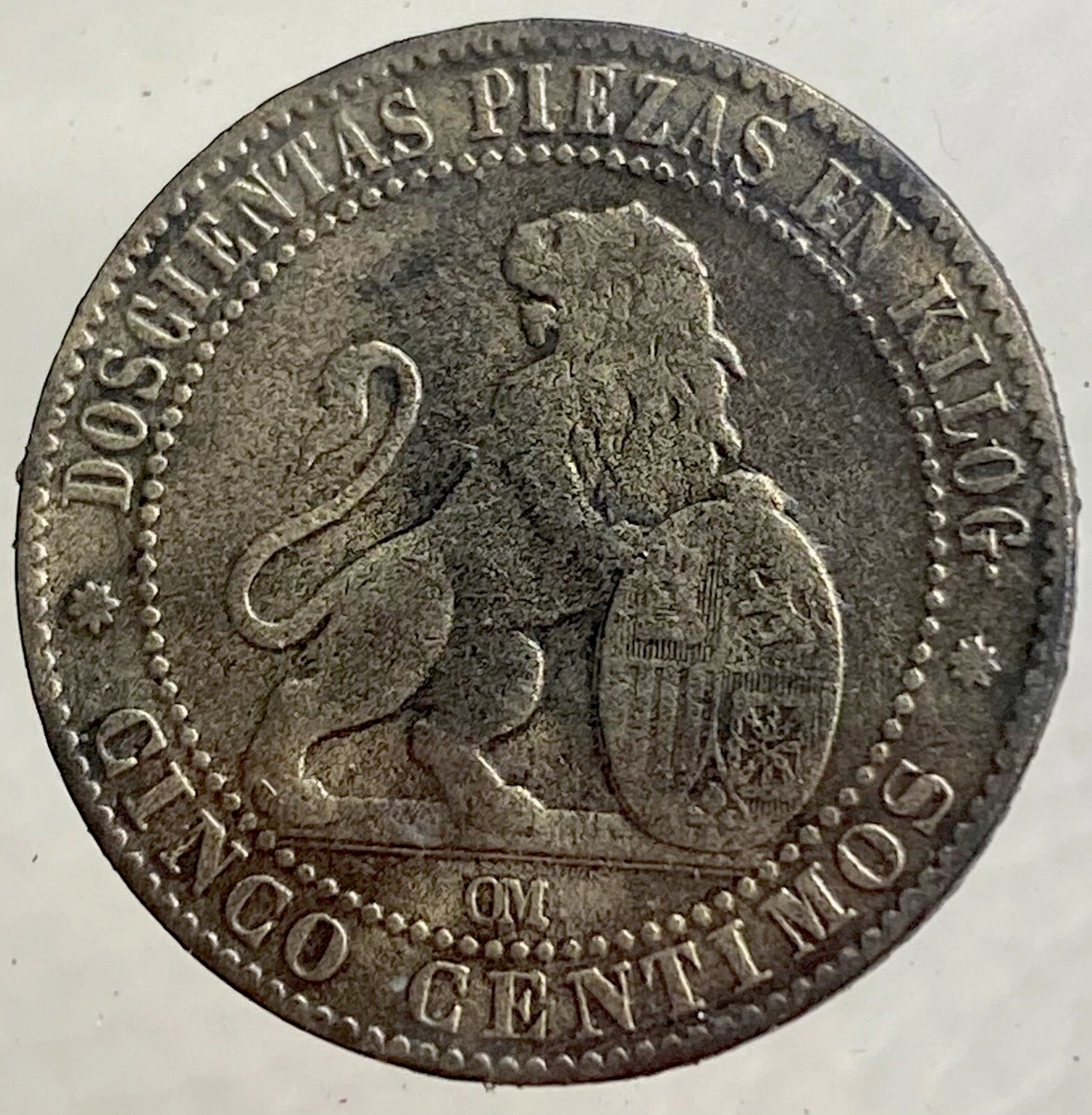 1870 Year Bronze Spanish Coins for sale | eBay