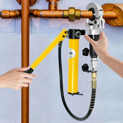 MARKENLOS Hydraulische Presszange V-TH Kontur Hydraulik Crimpzange Radialpresse Kupferrohr