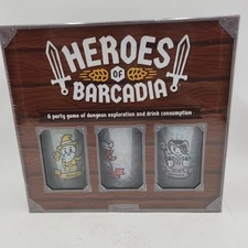 NEW Rollacrit Heroes of Barcadia - Board Game SEALED BOX!!