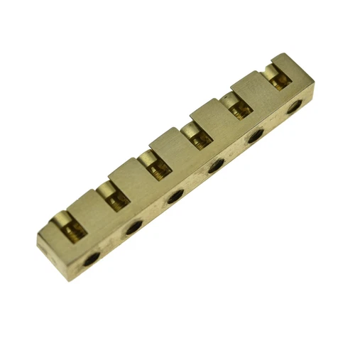 KAISH 43mm Height Adjustable Guitar Nut Brass Guitar Nut for Gibson Les Paul