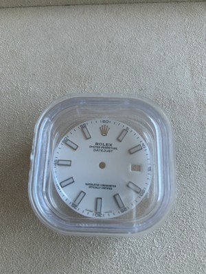 WHITE ROLEX DIAL FOR 41MM DATE-JUST MODELS 116300/116334 ONLY