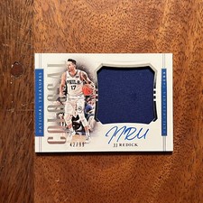 JJ Redick 2018-19 Panini National Treasures Colossal Material Autographs /99