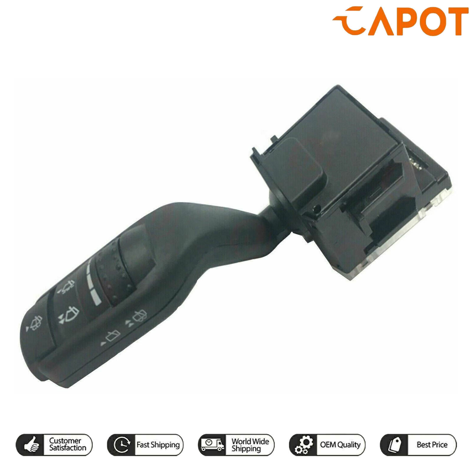 Pour Ford Transit MK7 2006-14 1383690 bras d’essuie-glace commutateur 12 broches