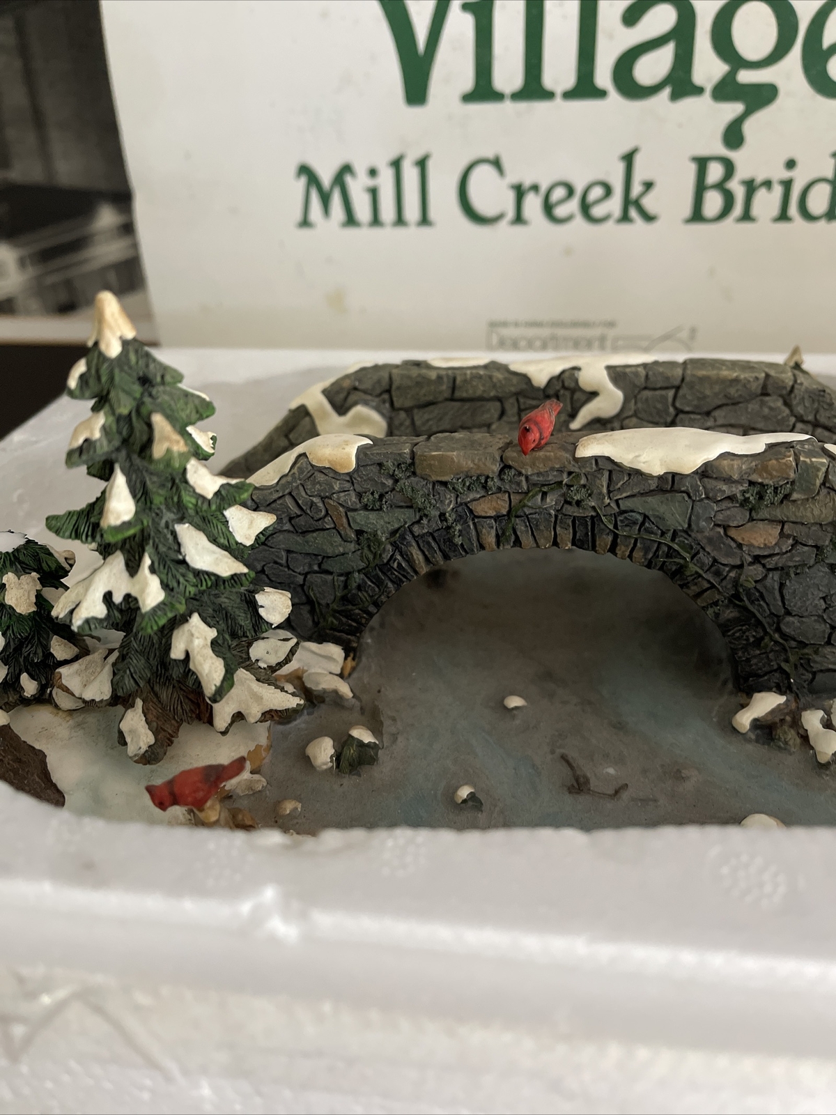 Department 56 Village Mill Creek Bridge 52635 Dept 56 Christmas