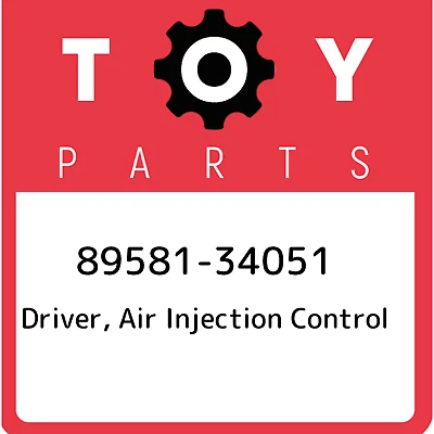 Toyota Land Cruiser Sequoia Tundra OEM 89581-34051 Air Injection Control Driver - Imagem 3 de 4