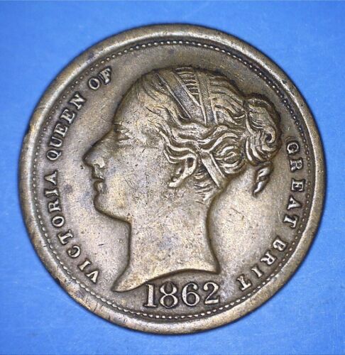 1862 RARITY-4 NEILSON DIE VARIETY N-40 TO HANOVER WHIST COUNTER - *40107191 🌈 - Picture 1 of 2