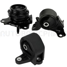For 2003-2005 Honda Civic 1.3L 3 Pcs Engine Motor Trans Mount Auto