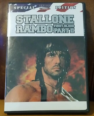 Rambo - First Blood Part II (Special Edition) - DVD - VERY GOOD