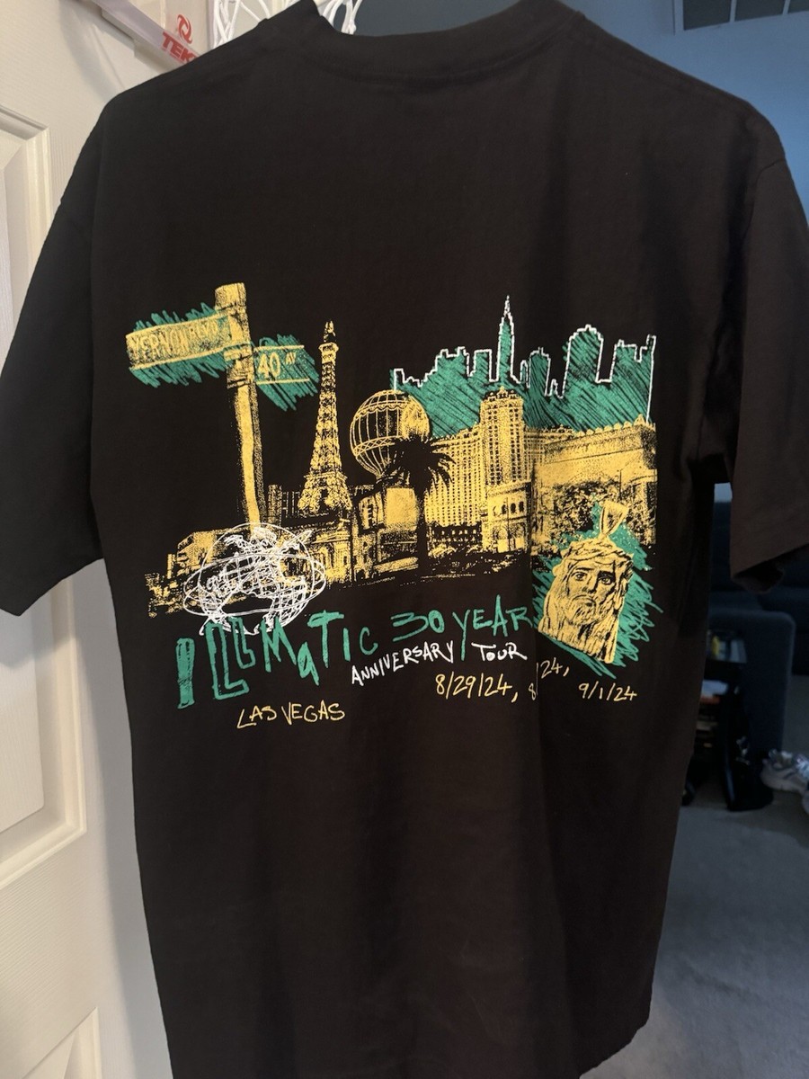 Nas Illmatic 30 Year Anniversary Tour Las Vegas T Shirt Sz S Nas Illmatic 30 Year Anniversary Tour Las Vegas T Shirt Sz S