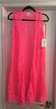 Lularoe Llr Xs Extra Small Joy Hot Pink Lace Rare Hard To Find Unicorn