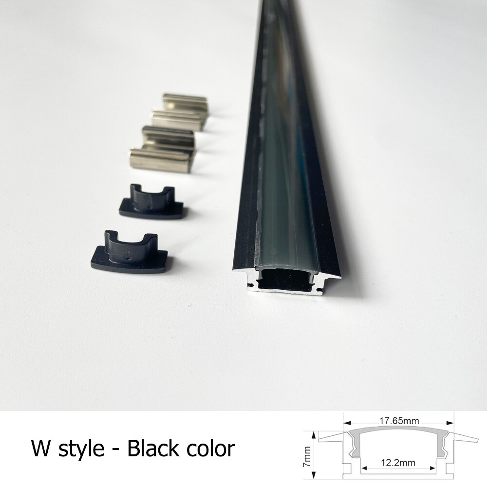 1-28Pcs/Lot Perfil Led Corner Aluminium Profile Channel Holder For Led Strip Light Bar Cabinet Lamp Closet 0 800x800