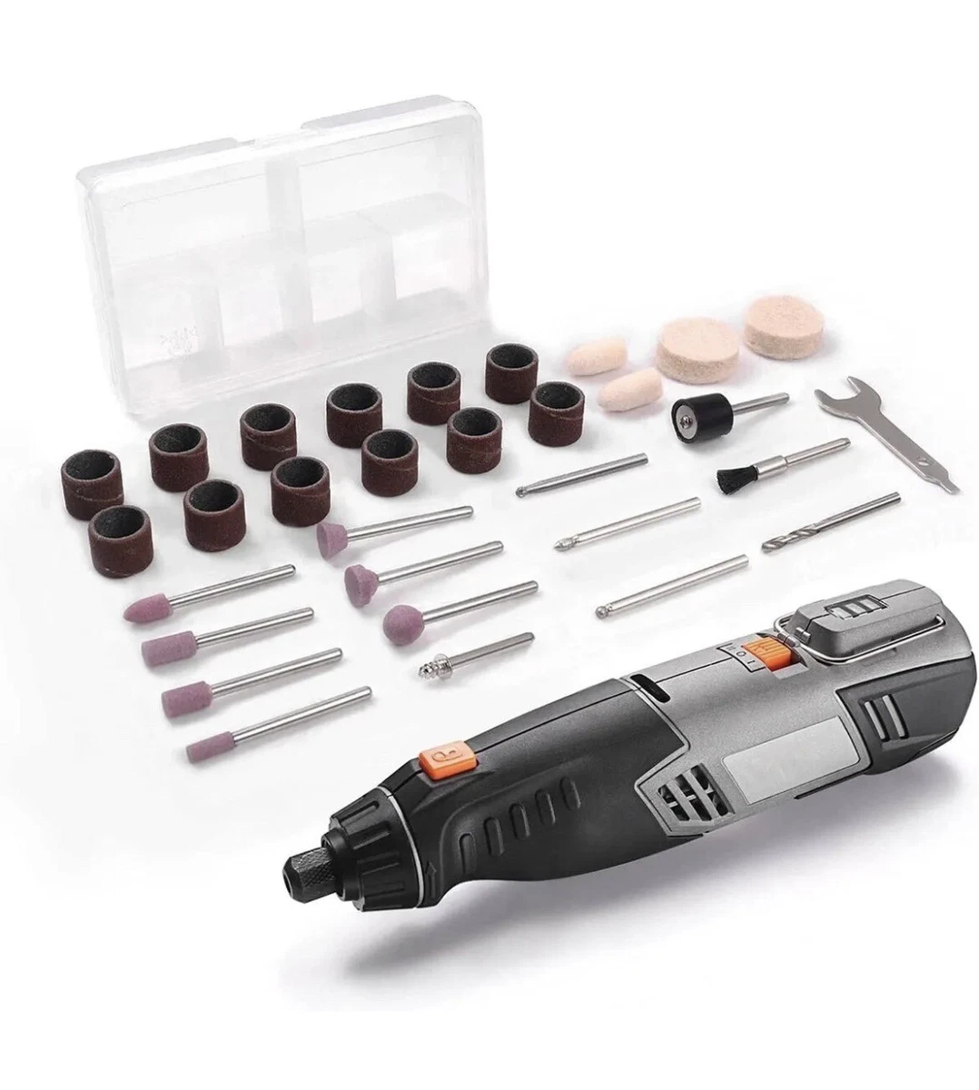 TACKLIFE Cordless Precision Drill Grinder Rotary Multi Tool Set