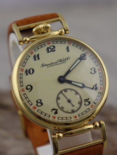 Men's watch. Mechanical Watch IWC. Vintage Soviet movement. Gift for collectors.