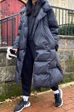 Arket A Line Down Puffer Coat - Black - Uk Size S - New With Tags