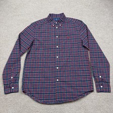 Polo Ralph Lauren YOUTH Shirt Red Extra Large XL 18-20 Button Down Plaid BOYS