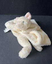 2004 North American Bear Co Go Faux White Cat 3743 Plush Scarf Pink Nose Ear