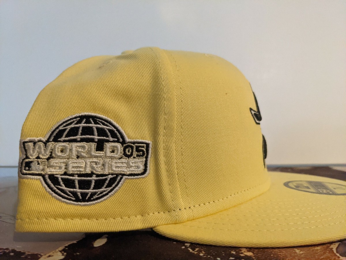 New Era 59Fifty Houston Astros 2005 World Series Yellow Blue