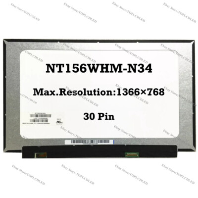 Bảng Điều Khiển Màn Hình Lcd Nt156whm-n49 Nt156whm-n45 Nt156whm-n34 15.6 Inch 1366x768 Edp 30 - Foto 7