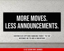Motivational Fitness Banner - Large Quote Wall Art