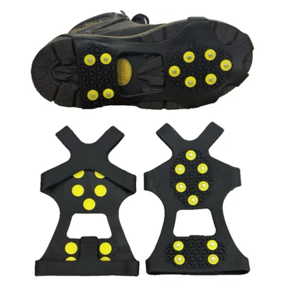 SCHNEEWANDERER Schuh Spikes Überzieher - Rutschfest für Eis & Schnee - verschiedene Größen✅