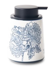 Hand Soap Dispenser for Bathroom, Ceramic Lotion Dispenser, Chinoiserie Bathr...