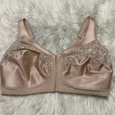 Glamorise 40F Bra Tan Full Figure MagicLift F...