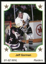 1991-92 7th Inning Sketch WHL #260 Jeff Gorman
