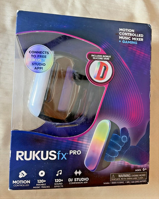 RUKUSfx Pro Motion Controlled Music Mixer 120+ Tracks Handheld