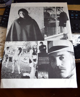 San Francisco Broadside Herb Greene Psychedelica Jefferson Airplane 1960's VG