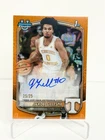 2025 Bowman Chrome U Ja'Kobi Gillespie Orange Mojo Auto /25 Ist Bowman
