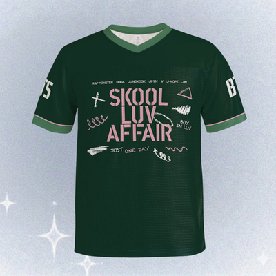BTS SKOOL LUV AFFAIR NEW DESIGN JERSEY KPOP T-SHIRT ARIRANG