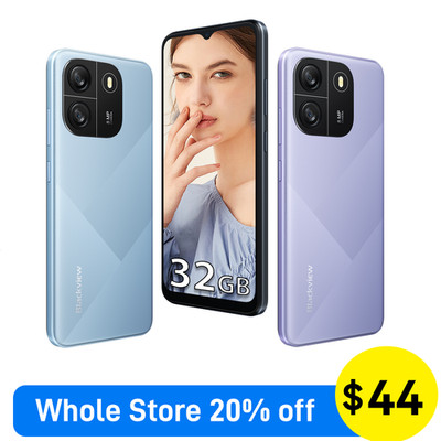 Blackview WAVE 6C 4G Smartphone 4GB+32GB 6.5'' Android 13 5100mAh Face Unlocked