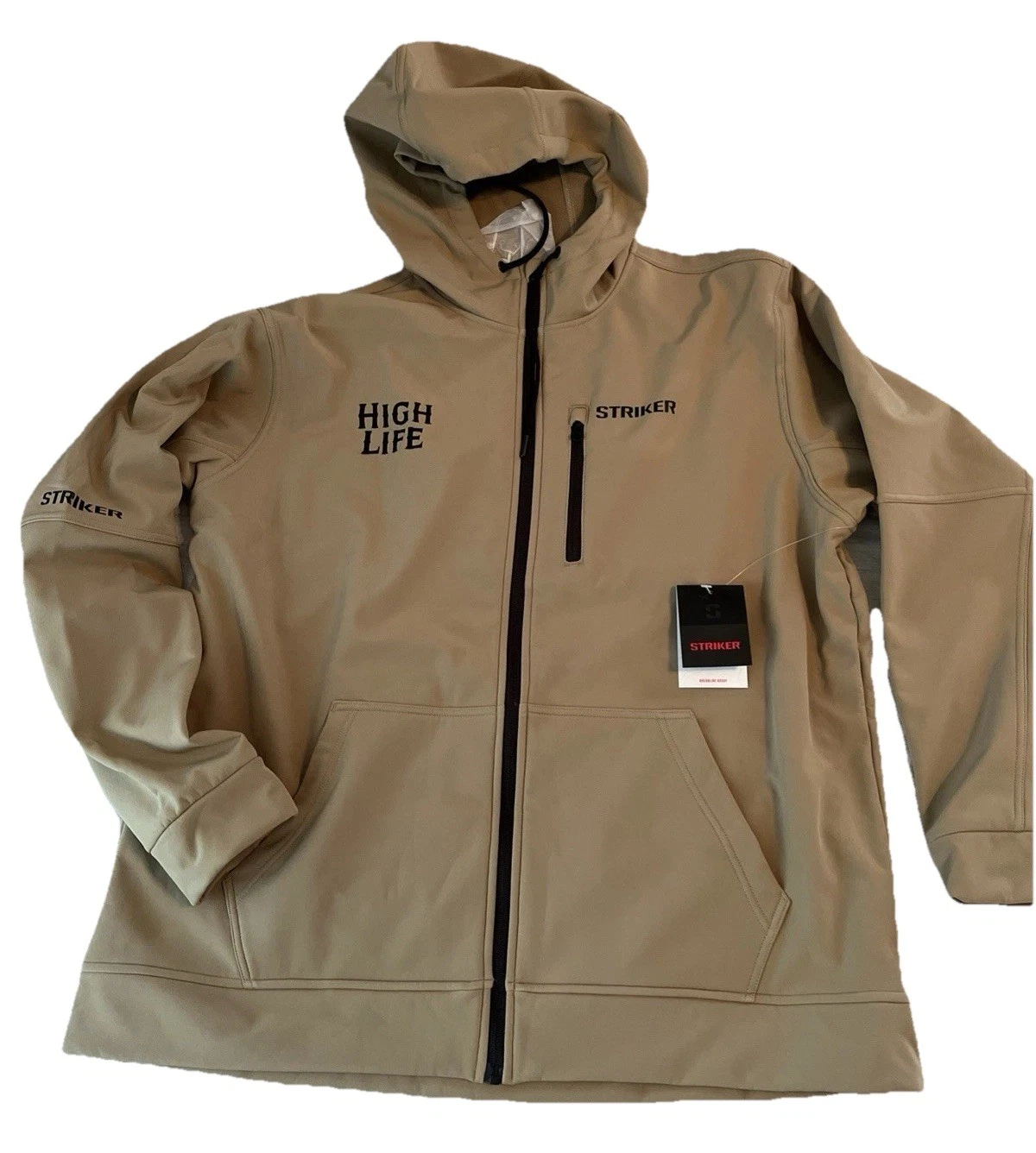 NWT Striker Miller High Life Breakline Hoody Men XL Dune Tan Fishing Jacket Coat
Opens in a new wind
