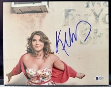 KETHER DONOHUE SIGNED PHOTO 8X10 YOURE THE WORST AUTOGRAPH SEXY BABE BAS COA HOT