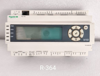 SCHNEIDER ELECTRIC MODICON TM168D23S Base Built-in Display M168 *USED*