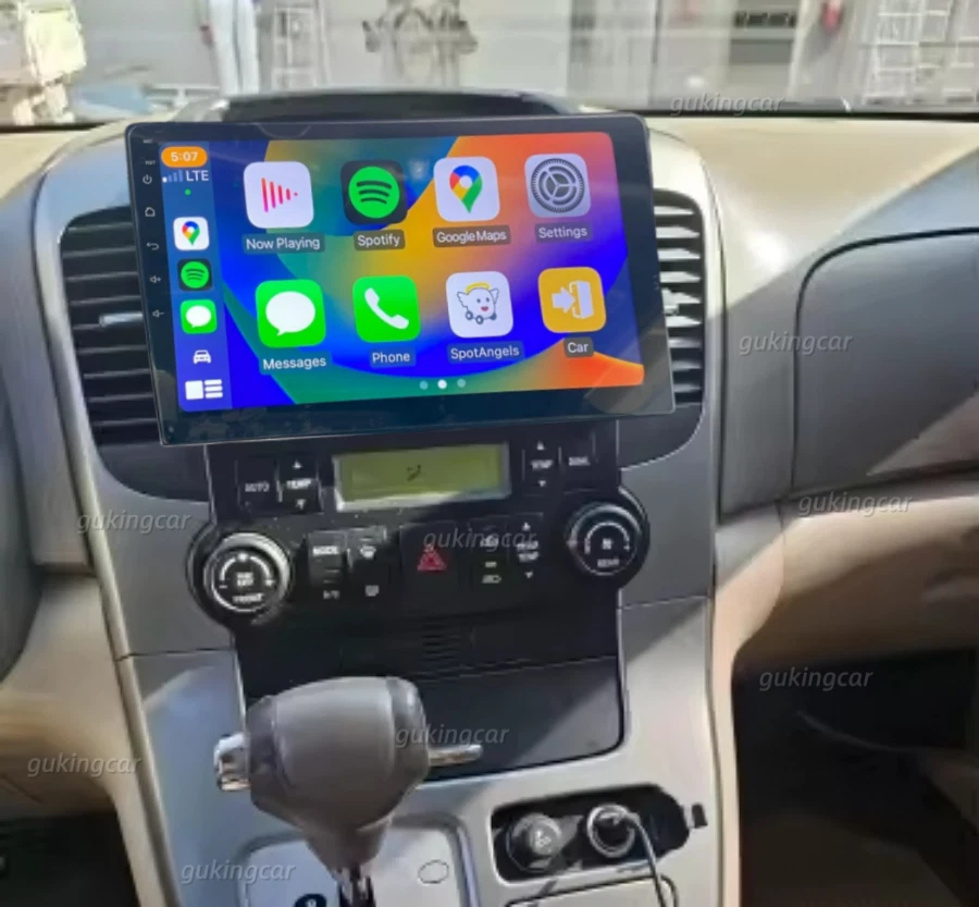 4+64G 10.1" For Kia Sedona 2006-2014 Android15 CarPlay Car Radio GPS NAVI Foto 3 de 4