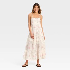 Women Lace Maxi A-Line Dress - Universal Thread