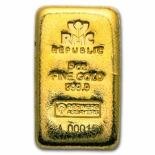 5 oz Gold Bar - Secondary Market 4476.19 per troy oz