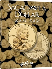 U.S. Sacagawea Dollars: 2005-2008 - Official Whitman Coin Folder
