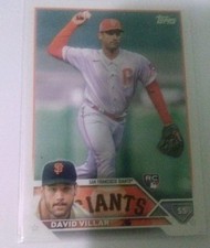 2023 Topps David Villar RC Rookie #277 San Francisco Giants 