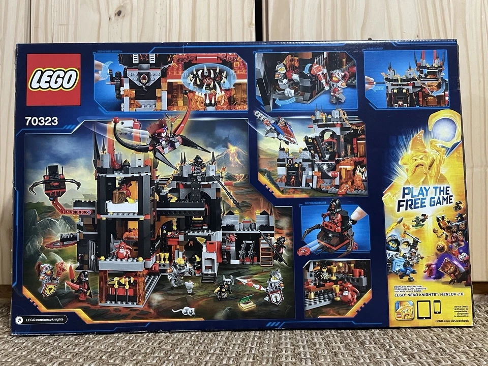 LEGO NEXO KNIGHTS: Jestro's Volcano Lair (70323) New Sealed Retired HTF - Image 2 of 4