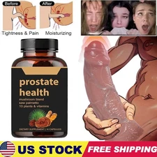 90pcs Natural Body Care Prostate Health Capsules Support for Men’s Wellness 